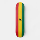 Vlag van Ghana Persoonlijk Skateboard (Voorkant)