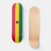 Vlag van Ghana Persoonlijk Skateboard (Voorkant)