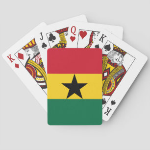 Vlag van Ghana Pokerkaarten