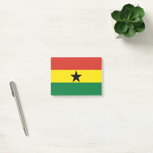 Vlag van Ghana Post-it® Notes (Kantoor)
