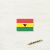 Vlag van Ghana Post-it® Notes (Op bureau)