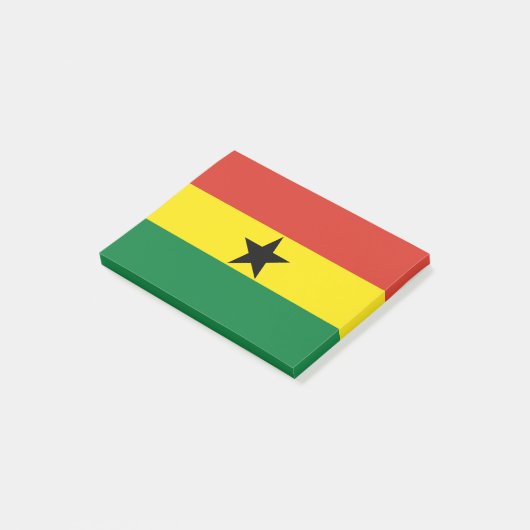 Vlag van Ghana Post-it® Notes (Schuin)