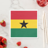 Vlag van Ghana Servet (Insitu)