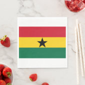 Vlag van Ghana Servet (Insitu)