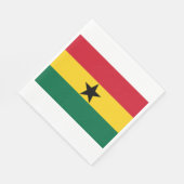 Vlag van Ghana Servet (Hoek)