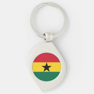Vlag van Ghana Sleutelhanger
