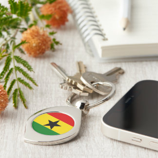 Vlag van Ghana Sleutelhanger