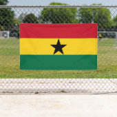 Vlag van Ghana Spandoek (Insitu)