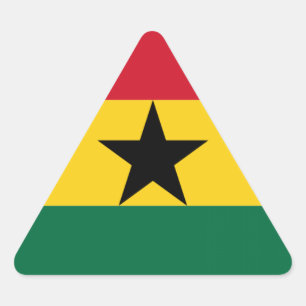 Vlag van Ghana Sticker