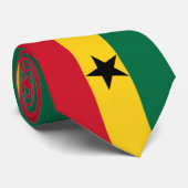 Vlag van Ghana Stropdas (Opgerold)