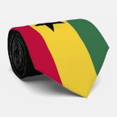 Vlag van Ghana Stropdas (Opgerold)