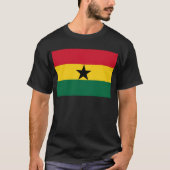 Vlag van Ghana T-shirt (Voorkant)