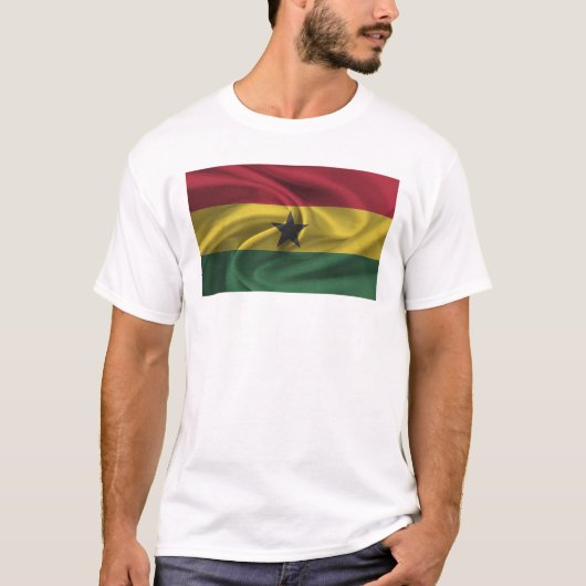 Vlag van Ghana T-shirt (Voorkant)