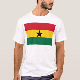 Vlag van Ghana T-shirt