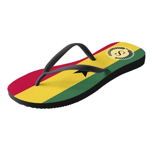 Vlag van Ghana Teenslippers (Schuin)