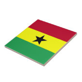 Vlag van Ghana Tegeltje (Zijkant)