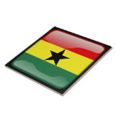 Vlag van Ghana Tegeltje (Zijkant)