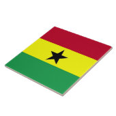 Vlag van Ghana Tegeltje (Zijkant)