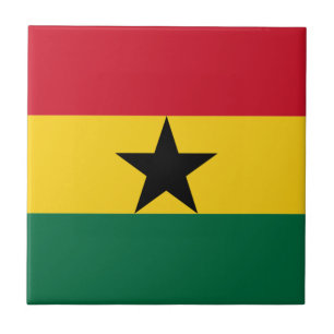 Vlag van Ghana Tegeltje