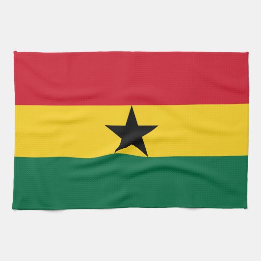 Vlag van Ghana Theedoek (Horizontaal)