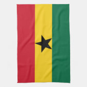 Vlag van Ghana Theedoek (Verticaal)