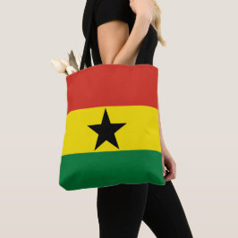 Vlag van Ghana Tote Bag
