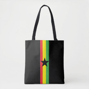 Vlag van Ghana Tote Bag