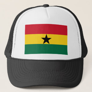Vlag van Ghana Trucker Pet