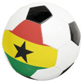 Vlag van Ghana Voetbal (Drie kwart)