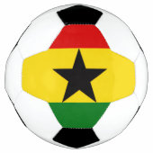 Vlag van Ghana Voetbal (Voorkant)