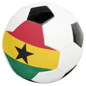 Vlag van Ghana Voetbal (Drie kwart)