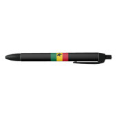 Vlag van Ghana Zwarte Inkt Pen (Bodem)