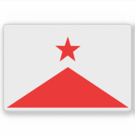 Vlag van Għargħur, Malta Sticker