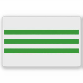 Vlag van Għaxaq, Malta Sticker
