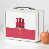 vlag van Gibraltar (In situ)