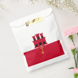vlag van Gibraltar Bedankzakje