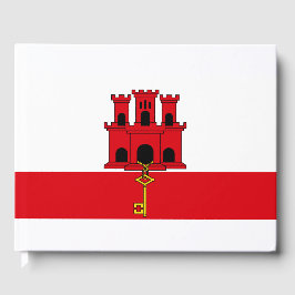 Vlag van Gibraltar Gastenboek