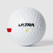 Vlag van Gibraltar Golfballen (Logo)
