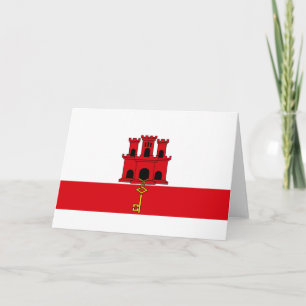 Vlag van Gibraltar Kaart
