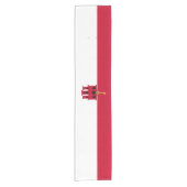 vlag van Gibraltar Korte Tafelloper (Voorkant)