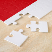 Vlag van Gibraltar Legpuzzel (Zijkant)