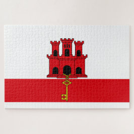 Vlag van Gibraltar Legpuzzel