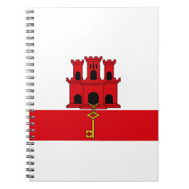 Vlag van Gibraltar Notitieboek