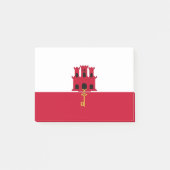 vlag van Gibraltar Post-it® Notes (Voorkant)