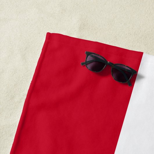 vlag van Gibraltar Strandlaken (In situ)