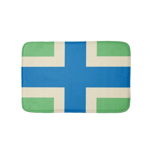 Vlag van Gloucestershire (Britse county) Badmat (Voorkant)