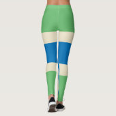 Vlag van Gloucestershire (Britse county) Leggings (Achterkant)