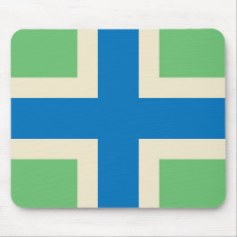 Vlag van Gloucestershire (Britse county) Muismat