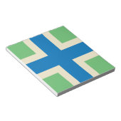 Vlag van Gloucestershire (Britse county) Notitieblok (Schuin)