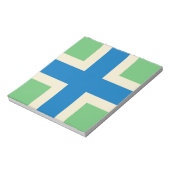 Vlag van Gloucestershire (Britse county) Notitieblok (Linkerzijde)